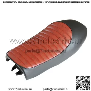 Ретро модифицированная подушка сиденья мотоцикла CG125, горбовая подушка, седло, сумка для сиденья, 53 см, короткая версия, модифицированная в кафе