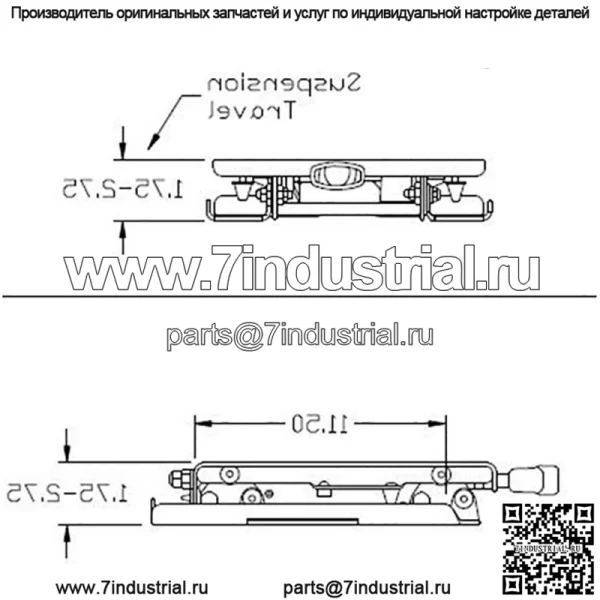 Комплект подвески сиденья подходит для многих моделей Ariens Gravely Подходит для Exmark Подходит для Toro Scag Hustler - Image 4