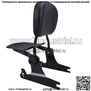 Съемный багажник на спинку Sissy Bar для Harley Softail Fatboy 2000-2006