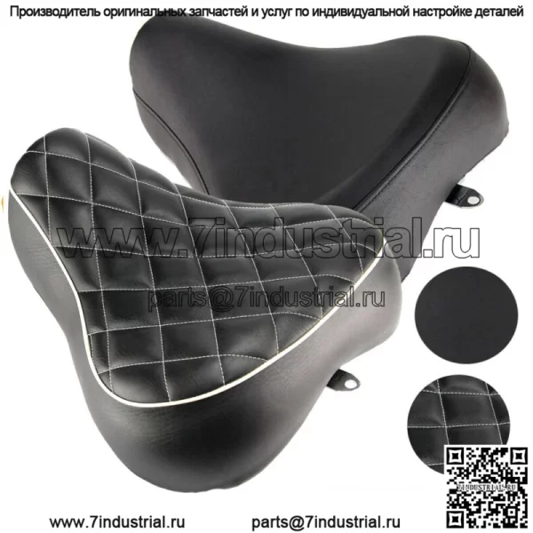 Переднее/заднее сиденье водителя Rider Solo Pad для Harley Sportster 1200 883 XL 1983-03