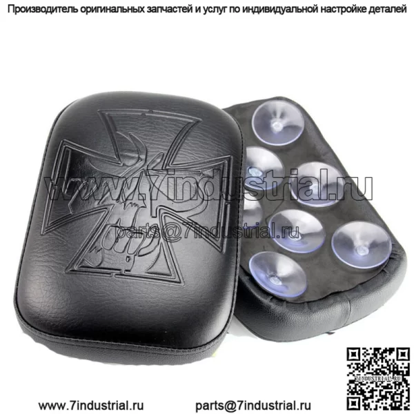 Подушка заднего пассажирского сиденья 8 присосок для Harley Bobber Chopper Softail