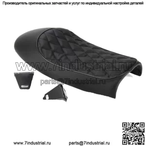 Универсальное мотоциклетное сиденье для кафе-гонщика, плоское седло для Honda Suzuki Yamaha