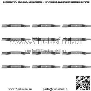 12 шт. Поворотное лезвие 6432, 20-1/4 дюйма X 5/8 дюйма, левостороннее пиление с высоким подъемом, подходит для древесины