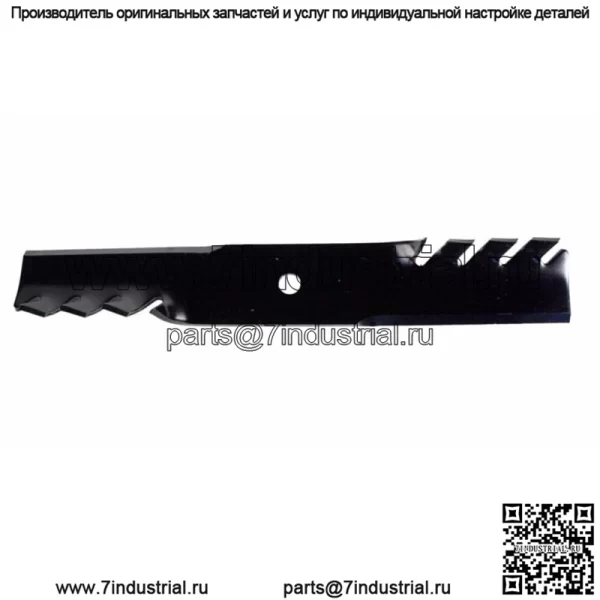 3 лезвия мульчирующей косилки с зубцами Gator подходят для Gravely ZT 00273000 04919100 48-дюймовой деки - Image 2