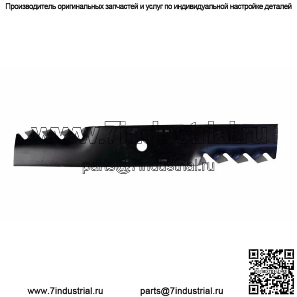 3 лезвия мульчирующей косилки с зубцами Gator подходят для Gravely ZT 00273000 04919100 48-дюймовой деки - Image 3