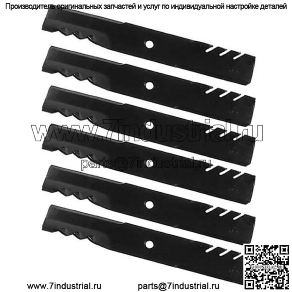 (6) Мульчирующие ножи Gravely Mower — 60 дюймов — ZTHD, Pro Turn, Promaster, PM300, ZTHD60