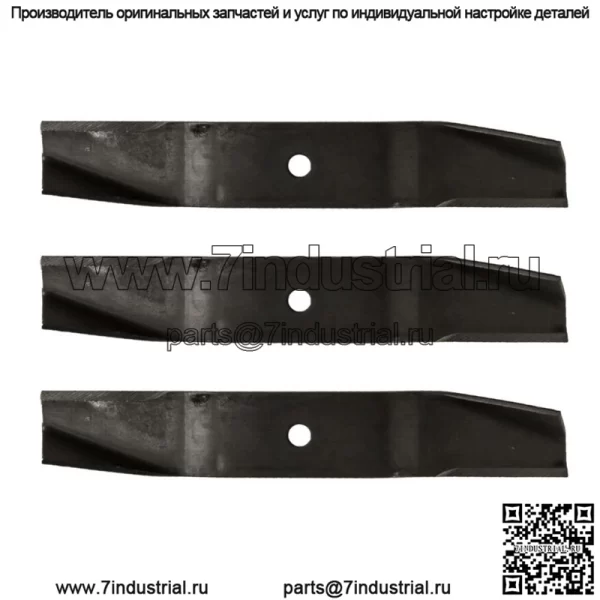 3PK OEM Ariens Gravely 15939 44-дюймовые лезвия газонокосилки Deck Zero Turn 01593900