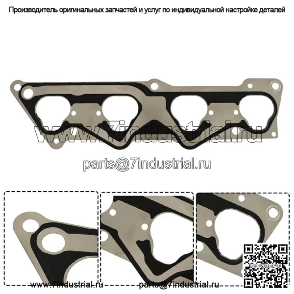 Комплект прокладок головки ремня ГРМ, комплект водяного насоса для Honda Civic 01-05 1.7L SOHC D17A1 - Image 3