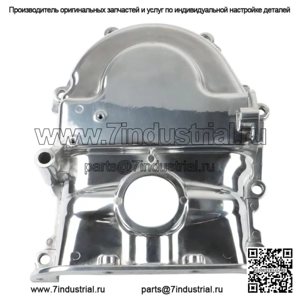 Крышка ГРМ большого блока из полированного алюминия для Ford FE Mercury 360 390 427 428 - Image 2