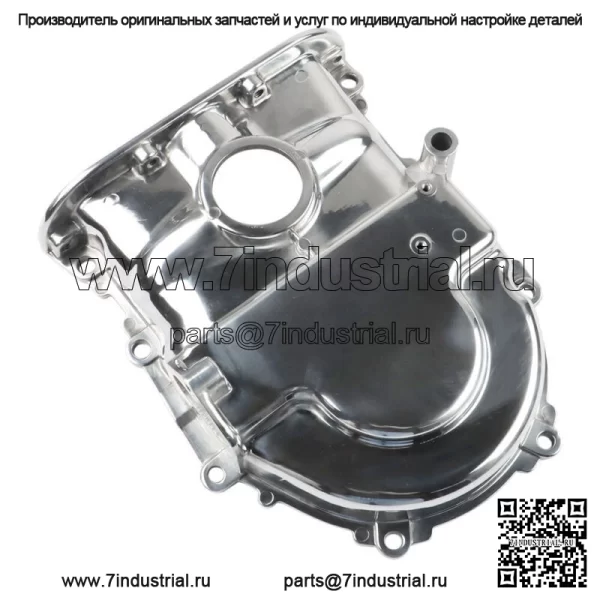 Крышка ГРМ большого блока из полированного алюминия для Ford FE Mercury 360 390 427 428 - Image 3