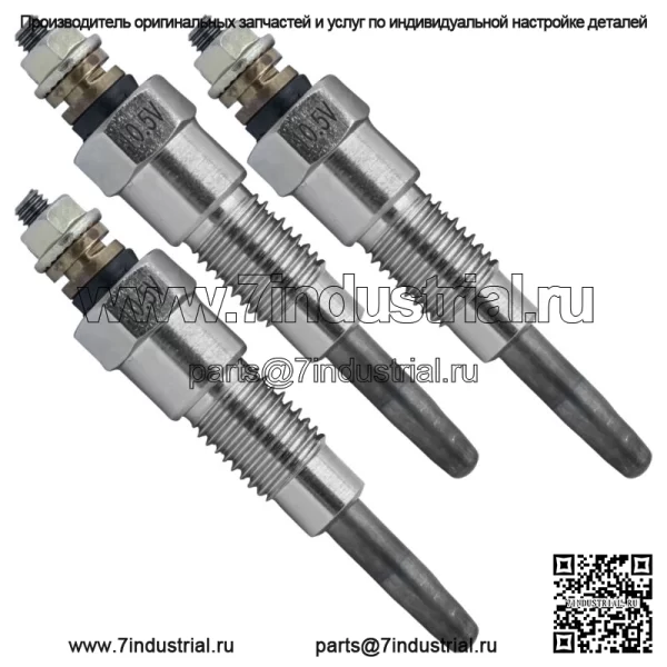Свеча накаливания для экскаватора Kubota KH170 KH28 KH60 KH90 L2050DT L2050F - Image 4