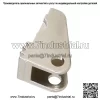 104284500B Дверная ручка, лопастная шестерня, серебристая 104284500 для Tesla Model S 2012-2019 гг.