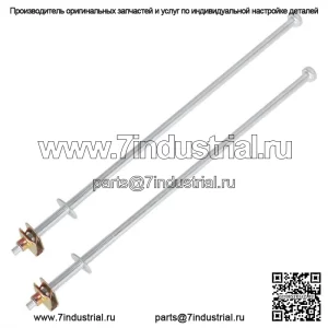 Пара болтов и гаек, удерживающих аккумулятор, из 2 штук на Dodge Dakota 1997, 1998-2003, 2004 годов выпуска