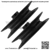 1-303516 1303516 Шкив палубы для Exmark EXS-20 FMD52 FMD603 FMD604 TR23 - Image 4