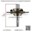 717-0906 717-0906A 917-0906 Шпиндель палубы со шкивом и ремнем для Ryobi - Image 3