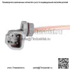 3 шт. жгут проводов топливной форсунки для 03-04 Dodge Cummins Diesel 5.9L 05139865A - Image 3