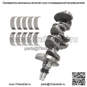 Коленчатый вал с комплектом коренных подшипников для 12-17 Hyundai Veloster Kia Rio Soul 1.6L