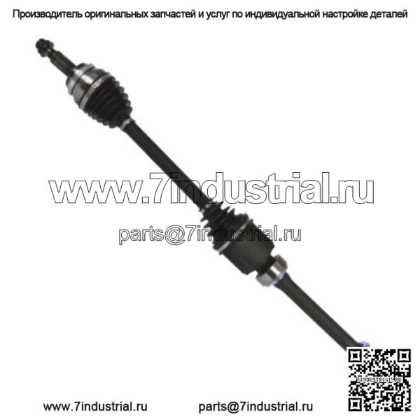 Передний вал оси CV пассажирский на 2004-2009 2010 Toyota Sienna 3.3L 3.5L V6 (Для: Toyota)