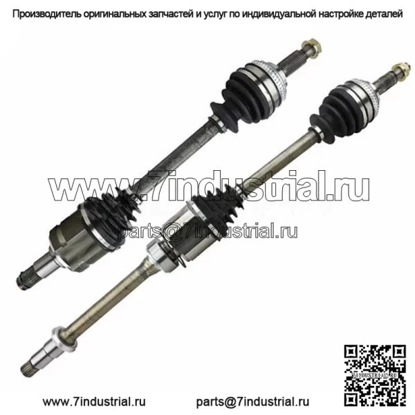Пара передних полуосей CV для Toyota Camry Solara 3.0L Auto Trans 2001 г.в. 1997-2000 гг. (Для: Тойота) - Image 2
