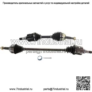 Комплект передней полуоси CV для 93-02 Toyota Corolla Celica 93-97 Geo Prizm FWD (для: Toyota)