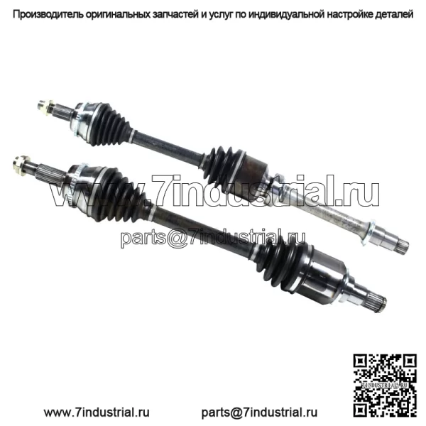 Передний левый правый вал полуоси CV в сборе для Toyota Camry SE LE Sedan 3.5L 2007-17 гг. (Для: Toyota) - Image 2