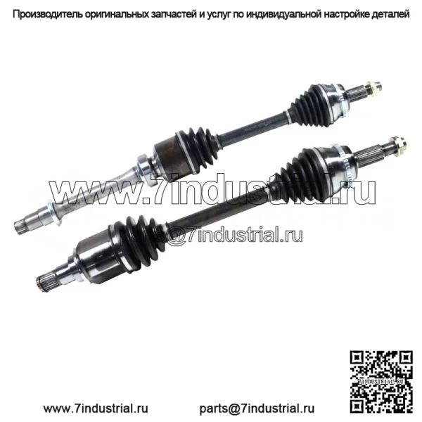 Передний левый правый вал полуоси CV в сборе для Toyota Camry SE LE Sedan 3.5L 2007-17 гг. (Для: Toyota) - Image 3