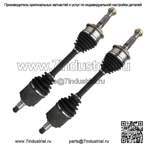 Пара передних валов CV для 4WD 2000-2003 2004 2005 2006 Toyota Tundra Sequoia (Для: Toyota)