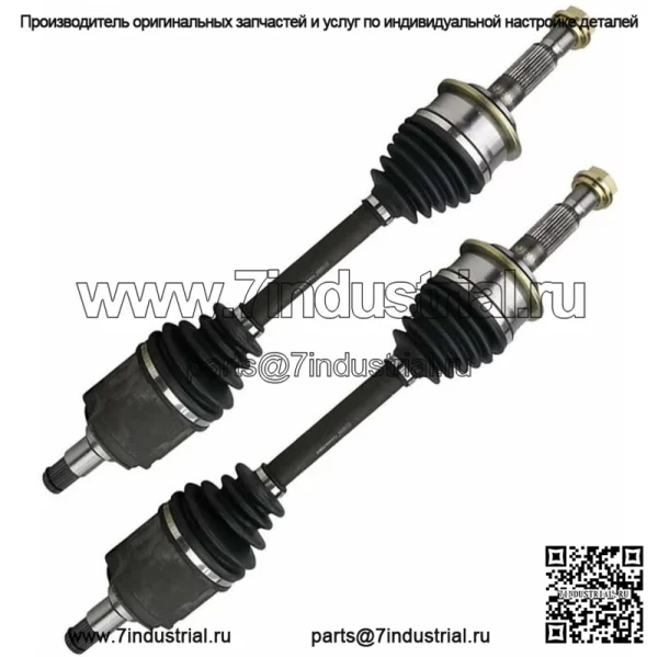 Пара передних валов CV для 4WD 2000-2003 2004 2005 2006 Toyota Tundra Sequoia (Для: Toyota) - Image 2