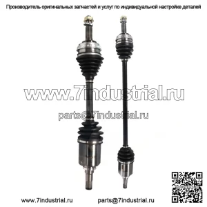 Комплект переднего левого и правого вала CV для Toyota Corolla DX CE LE Base 1993-2002 (Для: Toyota)