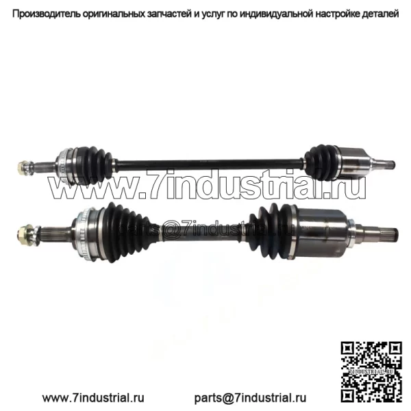 Комплект переднего левого и правого вала CV для Toyota Corolla DX CE LE Base 1993-2002 (Для: Toyota) - Image 2