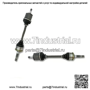 Новый комплект вала передней оси CV в сборе, левый и правый, для Toyota Sequoia Tundra 2000-07 годов (для: Toyota)