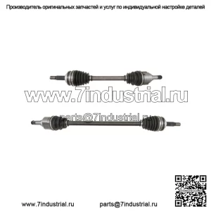 Комплект вала передней оси CV для Toyota Yaris 2007-2017 гг. (Для: Toyota)