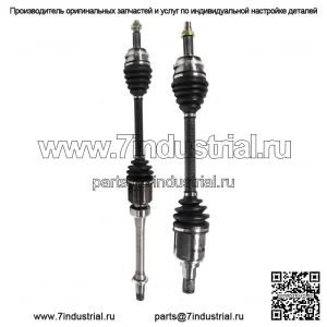 Комплект переднего левого и правого вала CV для Toyota Camry Solara 2.4L, 4 цилиндра (для: Toyota)