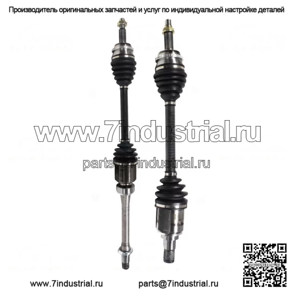 Комплект переднего левого и правого вала CV для Toyota Camry Solara 2.4L, 4 цилиндра (для: Toyota)