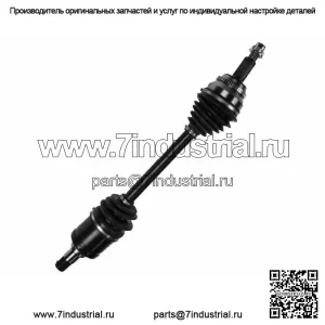 Передний левый полуось CV на 2011-2013 2014 2015 2016 Toyota Sienna 2.7L 3.5L (Для: Toyota)