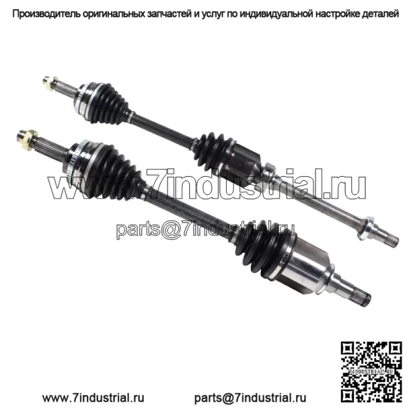 Пара приводных валов переднего ШРУСа подходит для Toyota Celica GT 1.8L AT 2000-2005 (для: Toyota) - Image 2