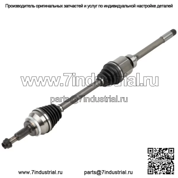 Передний правый полуось ШРУС для Toyota Highlander 3.5L V6 AWD 2014-2018 гг. (Для: Toyota)