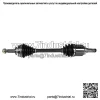 2 передних шарнира ШРУС для 1.8L 2009-2013 2014 2015 2016 Toyota Corolla Matrix (Для: Toyota) - Image 2