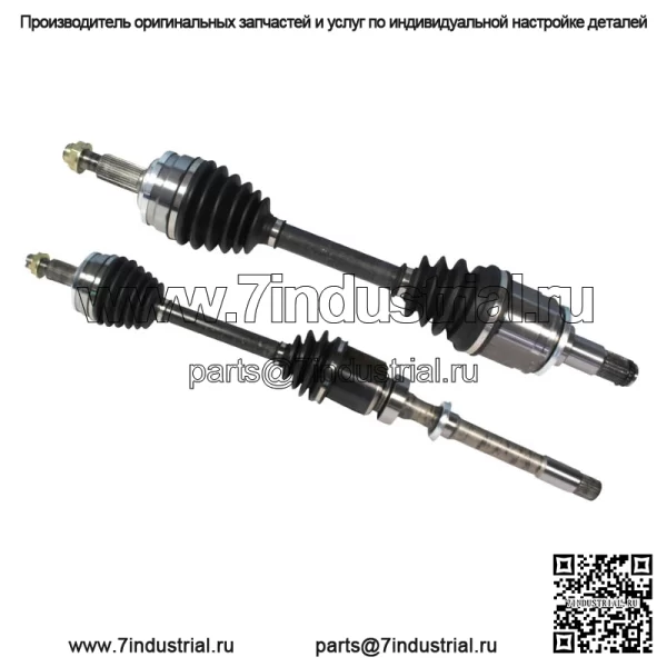 Передняя ось водителя и пассажира CV для Toyota RAV4 4WD V6 3.5L 2006-09 (Для: Toyota)