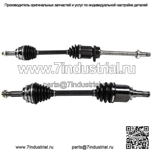 Передняя пара оси CV в сборе для 05-06 TOYOTA COROLLA 2ZZGE FWD, руководство, новое (для: Toyota)