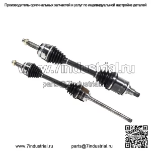 Передняя левая и правая пара валов CV для Toyota Highlander 3.5L V6 AWD 2008-2013 (Для: Toyota)