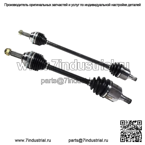 Передняя ось водителя и пассажира CV для Toyota Yaris FWD 2007-2014 (Для: Toyota)