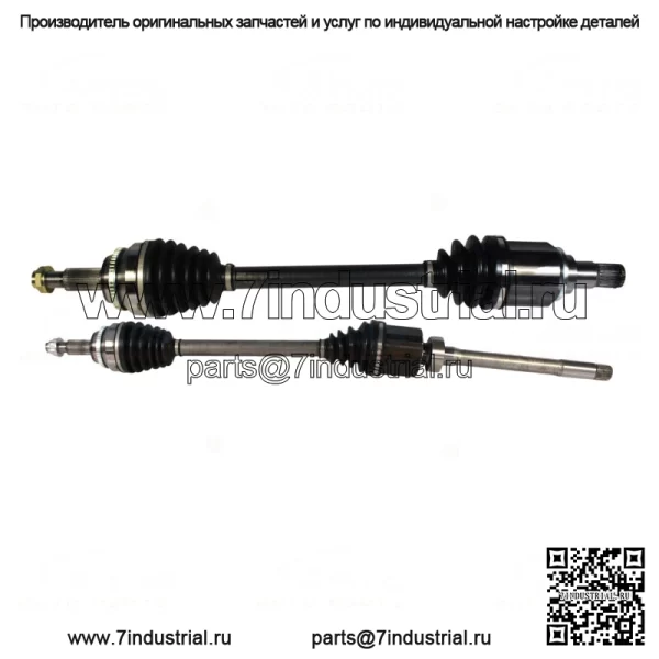 Комплект переднего левого и правого вала AWD CV для Toyota Sienna 3.5L 6 цилиндров 2011-2016 (Для: Toyota)