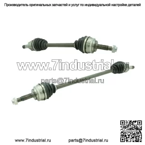 НОВЫЙ передний полный вал полуоси CV в сборе, левая и правая пара для Toyota Scion 2000-06 (для: Toyota)