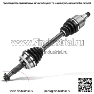 Вал полуоси CV в сборе передний левый для Toyota Matrix 2009-2013 Pontiac Vibe 2.4L (Для: Toyota)