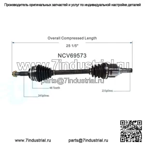 Передний левый вал полуоси CV в сборе для Toyota Echo 2000-2003 годов выпуска с ABS Scion 1,5 л (для: Toyota)