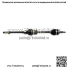 Новый оригинальный вал переднего привода CV Toyota OEM 2002-2003 Solara 4341006330 RH (для: Toyota) - Image 2