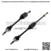 Комплект оси CV-Auto Trans CSA82461 (Для: Toyota)