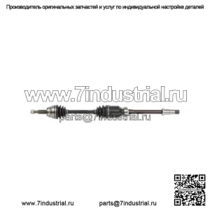 Передний правый вал со стороны пассажира CV в сборе для Toyota Highlander 2013 года (Для: Toyota)