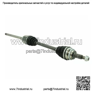 Для 2004-2010 Toyota Sienna ось в сборе передняя правая 58729PR 2005 2006 2007 (Для: Toyota)